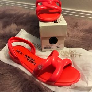 *BRAND NEW* Melissa + Jeremy Scott Tube Sandals